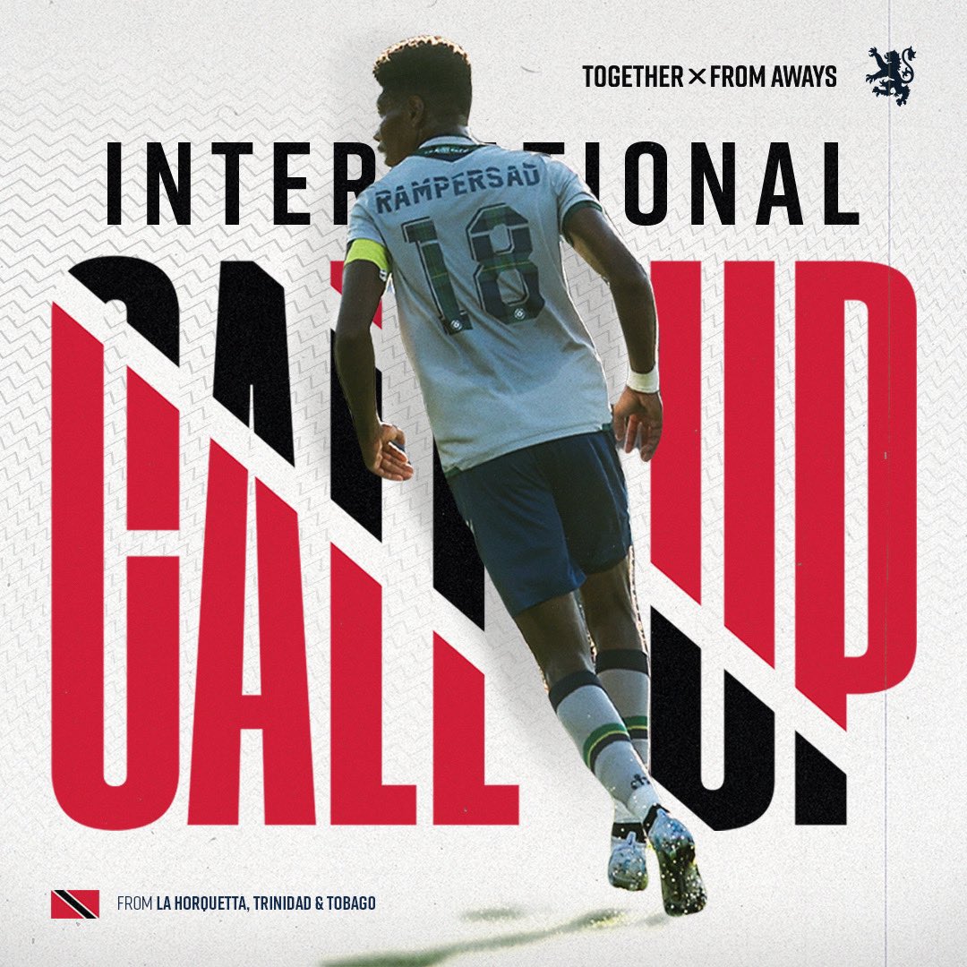 ⚓️ A call-up for the captain👏 

Congratulations to Andre Rampersad, who has been selected to the Trinidad and Tobago squad for this month’s CONCACAF Nations League matches!!!🇹🇹

#TogetherFromAways #COYW