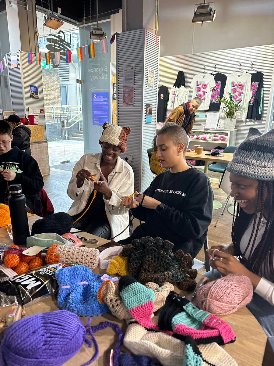 Thank you to everyone who came out to learn how to crochet with Ness! We had a blast! 😁