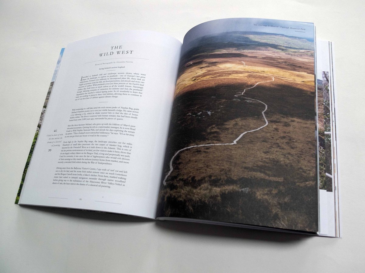 Tearsheets... "The Wild West" words and pictures for <a href="/LodestarsTravel/">Lodestars Anthology</a> #Ireland #peatlands #environment #photography <a href="/WAN_LIFEIP/">LIFE IP Wild Atlantic Nature</a> <a href="/UlsterWildlife/">Ulster Wildlife</a> <a href="/cnocsuain/">Cnoc Suain - Restful Hill</a> <a href="/noorimages/">NOOR</a>