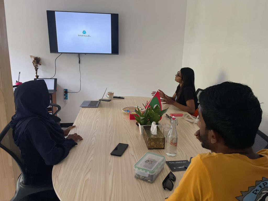 TheEcoOrgHQ's tweet photo. We met @WomenInFvm to catch up on our projects and discuss further collaborations for 2023. We also visited the Fuvahmulah Biosphere Reserve and historical sites as well. Thank you for hosting us and for showing us around the beautiful Fuvahmulah! https://t.co/QH5sb79P7i