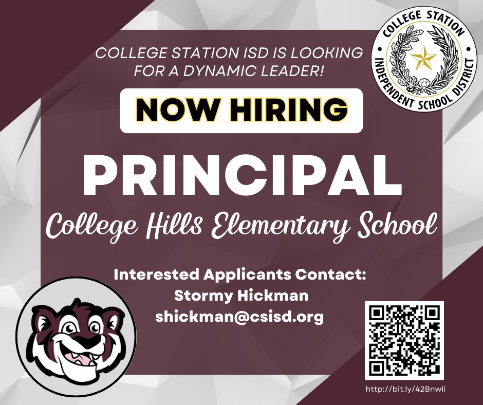 College Station ISD Human Resources tweet media
