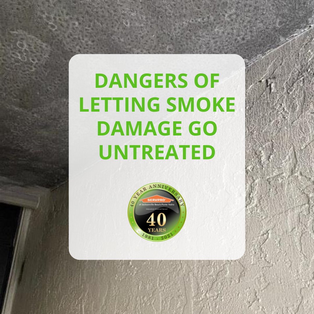 Even if the #firedamage is not catastrophic, #smoke can cause permanent damage to your home and belongings. That’s why you have to move quickly to restore the home and treat the #smokedamage.

Here are a few of the dangers of letting smoke go untreated: bit.ly/3JLjAxi