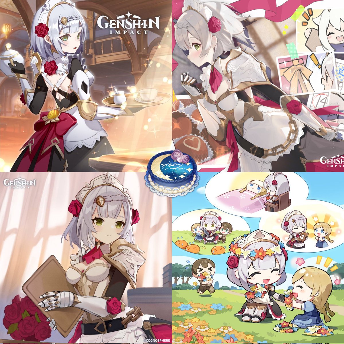 Genshin Universe on Twitter: “🎂 🎊Happy Birthday Noelle🎊🎂 #GenshinImpact