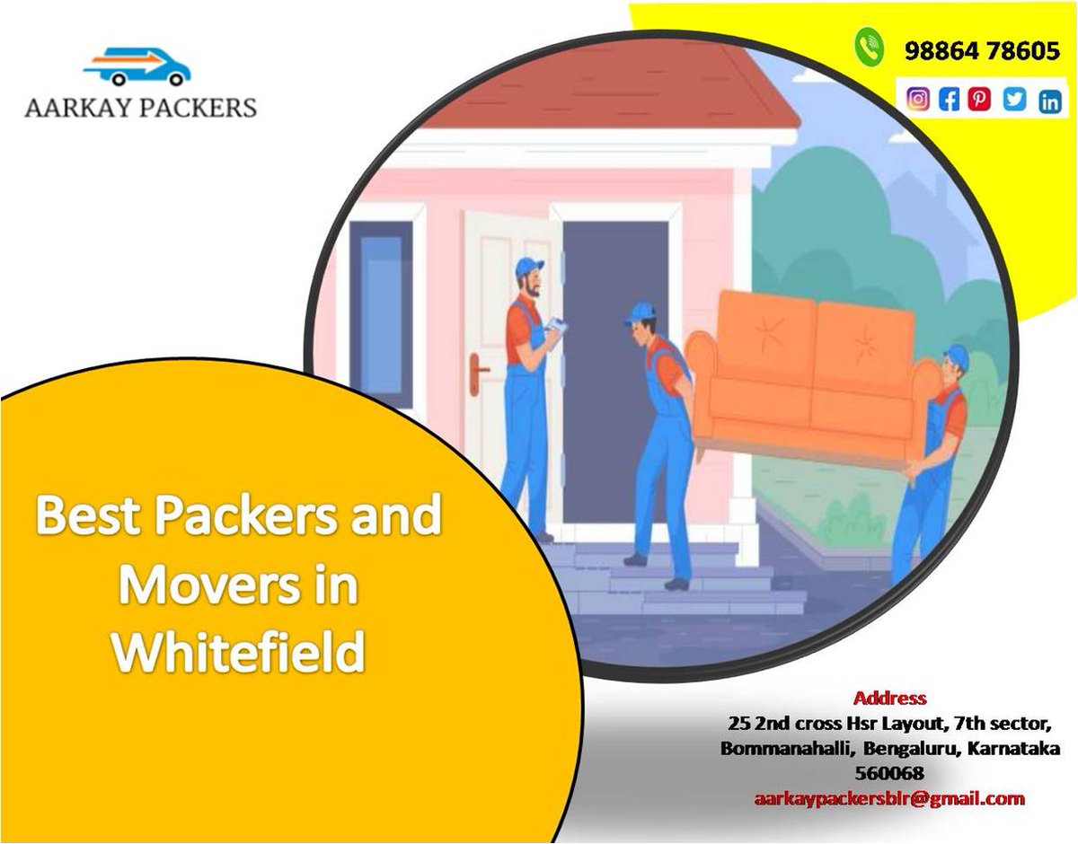 Aarkaypackers1's tweet image. Aarkay Packers and Movers Whitefield, Bangalore provide the best service of Household Shifting, Office Relocation, Car Transportation.

aarkaypackers.com/packers-and-mo…

#Houserelocation #moversbangalore, #Packersandmoversbangalore, #packersandmoversnearme,#Bestpackersandmoversbangalore,
