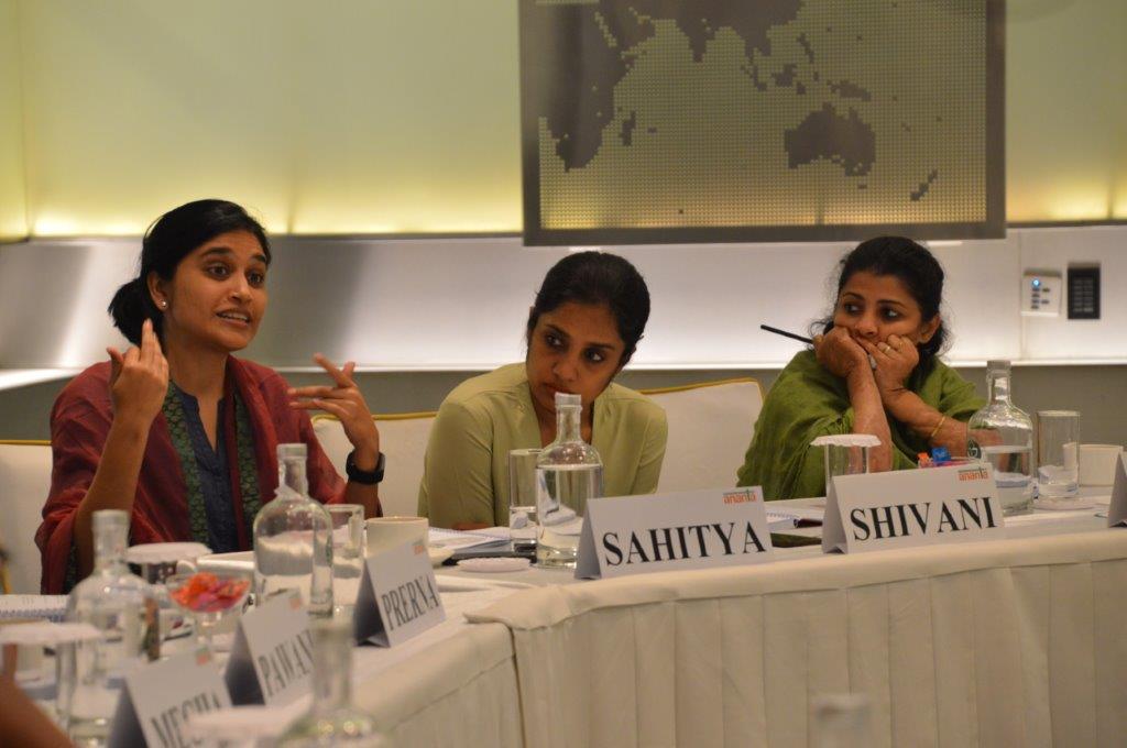AnantaAspen's tweet photo. Class 3 of #GPBF kicks off its 2nd seminar! Discussions revolved around concepts of #Equality vs #Equity. Experiential learning workshop held by Gayatri Das Sharma explored concept of space of silence, importance of using the right language & limitations or dilemmas blocking us https://t.co/NErT9gnY7H