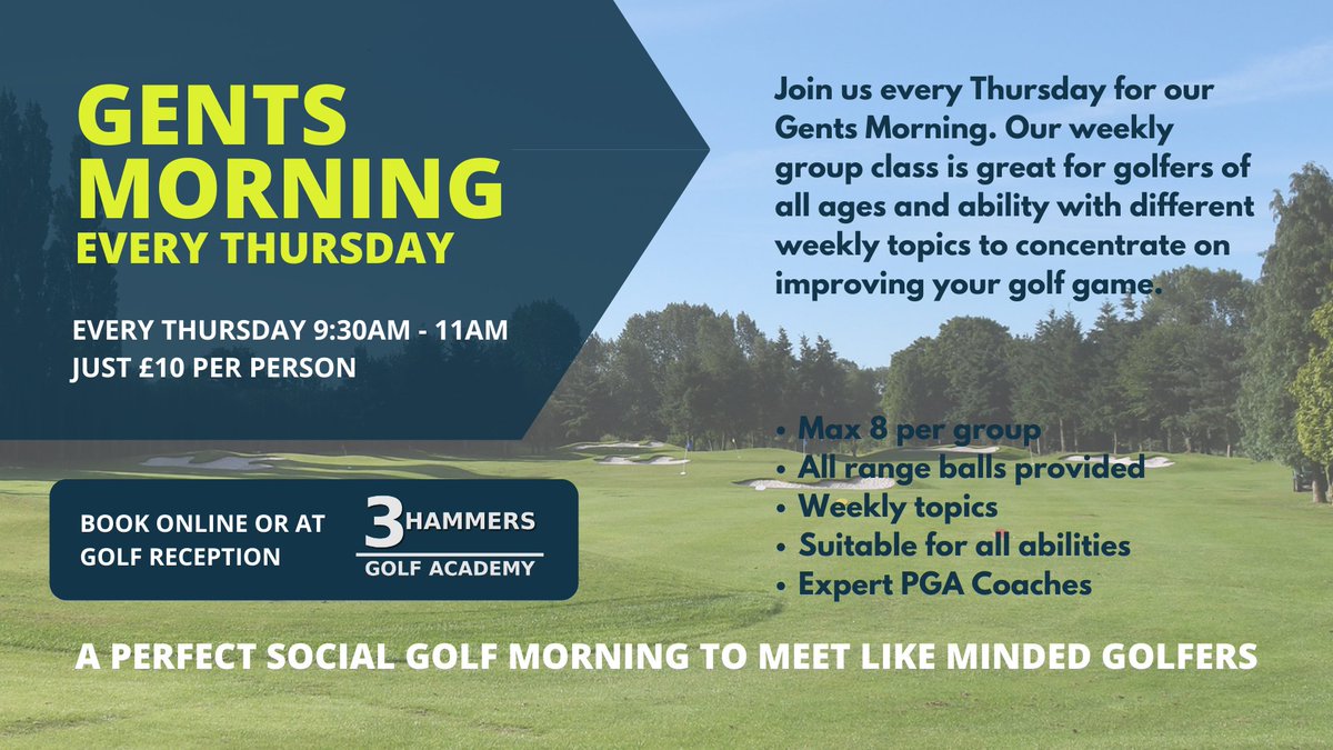 3HammersGolfAcademy tweet media