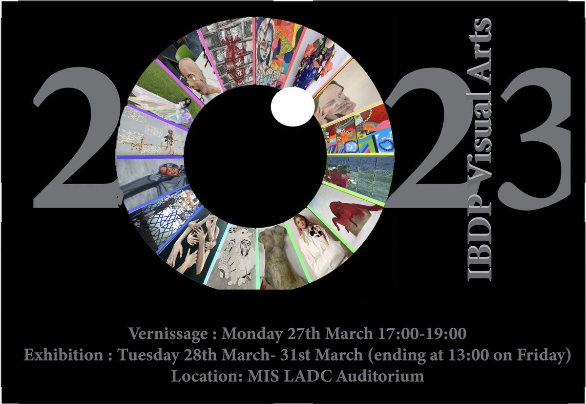 Coming soon: The IBDP #visualarts Exhibition, an opportunity to view the best of Munich International School’s Diploma students’ artwork.

The IBDP #Film students will also be presenting a selection of their final films, which showcase their skills in a variety of film roles.