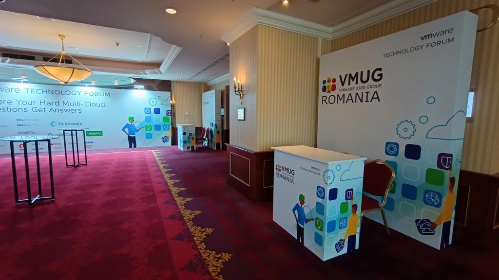 Visit today <a href="/VMUGRO/">VMUG Romania</a> booth at VMware Technology Forum! #vmug #vexpert