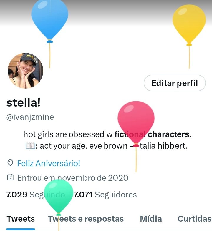 oi gente hoje é meu aniversário 🤠