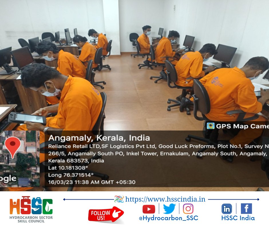 Hydrocarbon_SSC's tweet photo. #कौशल_विकास_संस्थान, #कोच्चि, #केरल, में 16.03.2023 को 30 #Process_Instrument_Operator के बैच का सफलतापूर्वक समापन।
#HSSC का प्रयास भारत के #युवाओं को #बहु_कौशल तथा उन्हें आजीविका उपार्जन के लिये सक्षम बनाने हेतु कार्यात्मक #कौशल प्रदान करना है।
#Skills4All #Skilled #skills #SDI https://t.co/7ydr6949V3