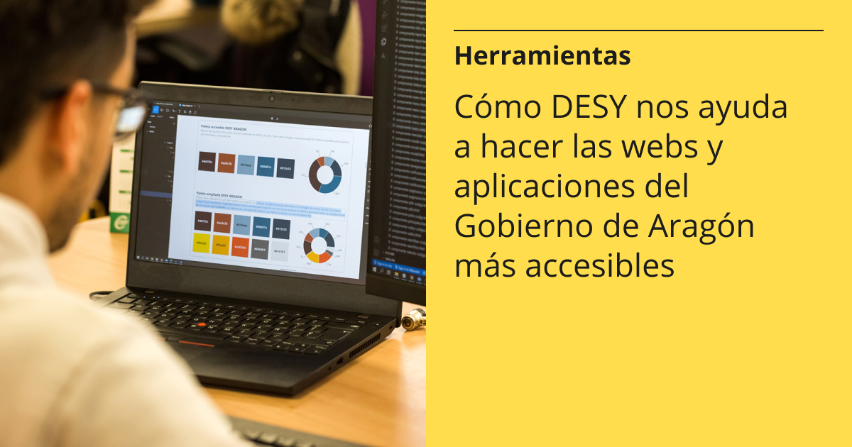 SDA_aragon's tweet photo. 🟡Usar un sistema de diseño que cumple con los estándares de accesibilidad nos ayuda a construir interfaces más accesibles, para todas las personas.
Lo cuentan @olgacarreras y @jesuscuadraes en el #BlogSDA https://t.co/26liy6W0cO
#designsystem #accesibilidad https://t.co/Zu30UgvxUr