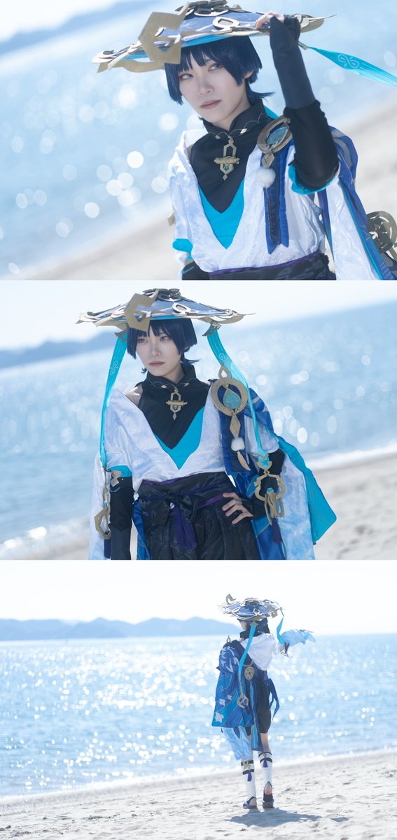 SakuXCos's tweet photo. Cosplay 【タップ推奨】
原神  #GenshinImpact 
ㅤ放浪者  #wanderer
ㅤ ㅤ 
ㅤ彼の意志と選択が神の視線を引き寄せた

ㅤㅤ＿これほど強い願望を持った者が、
ㅤㅤㅤそれでも心がないと言えるのだろうか？ https://t.co/NoSuXL9pmA
