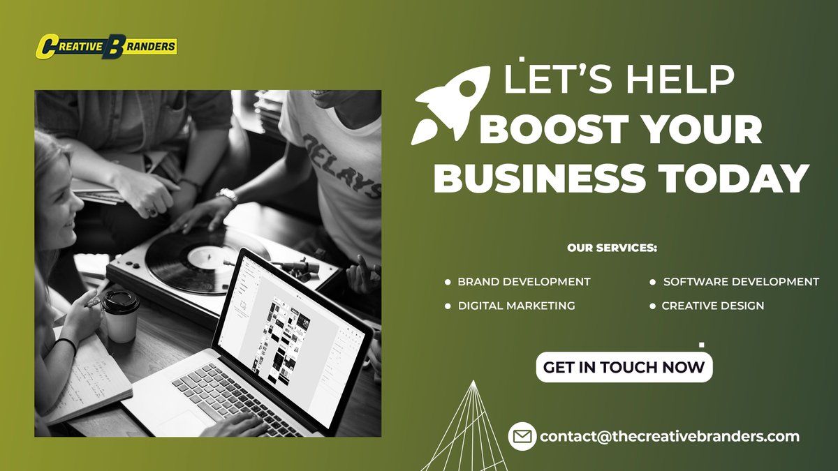 TheCBranders's tweet photo. Let's help you today. Send us a dm now  :)
#webagency #thecreativebranders #brandidentity #softwarecompany #DigitalMarketing https://t.co/p9us7UF4cu
