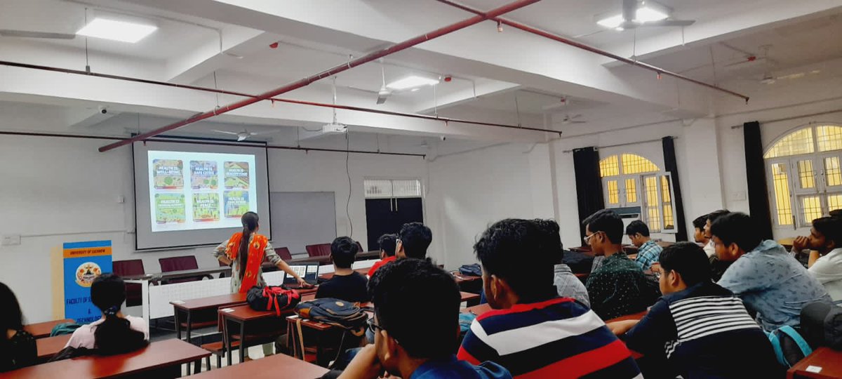KaumudiSingh9's tweet photo. A workshop at @foetlkouniv on "Health Promotion Focusing on Mental Health and Life Skills among Youth" was organised for a batch of 50 students of @lkouniv  by @KaumudiSingh9  &amp; @shailendra10eed  on 20.03.2023, under the flagship of @SIFPSA and guidance of 
@RakeshdwivediDr sir. https://t.co/pXKipTY5oe