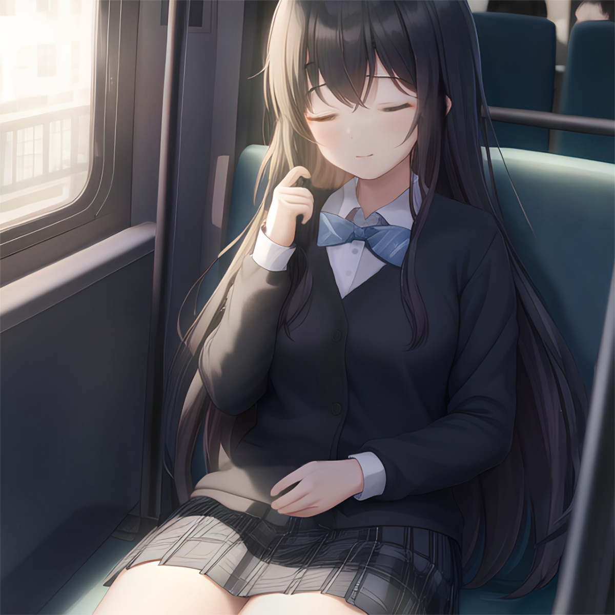 kkjklv72's tweet photo. 居眠り中 #AI #jk #女の子 #黒髪 #制服 https://t.co/nfYMT3lJTA https://t.co/xVNIsUIlM9