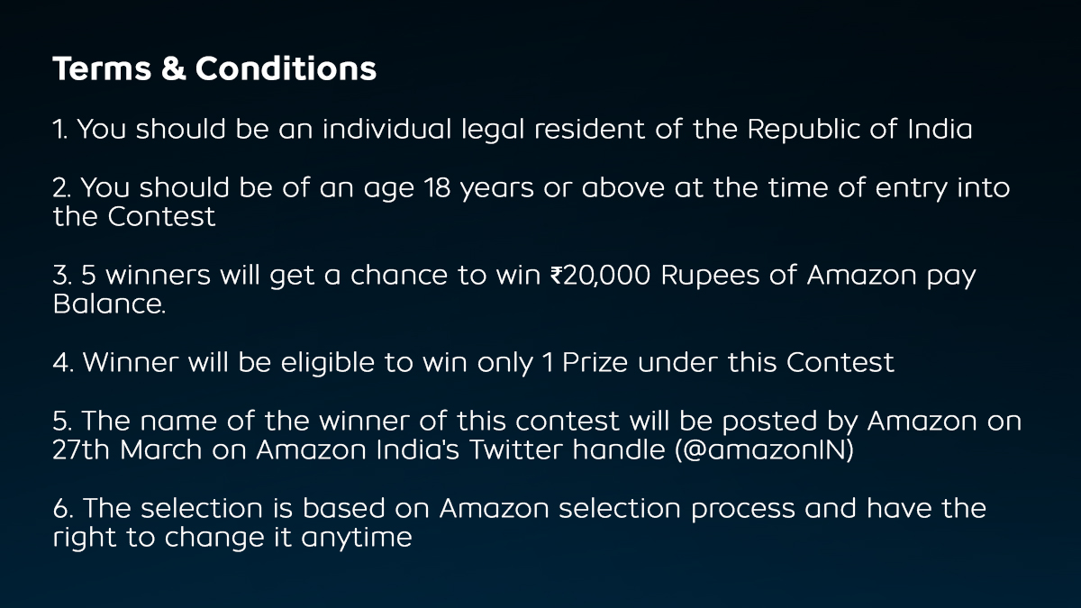 amazonIN's tweet photo. https://t.co/zoUJoiw6E7