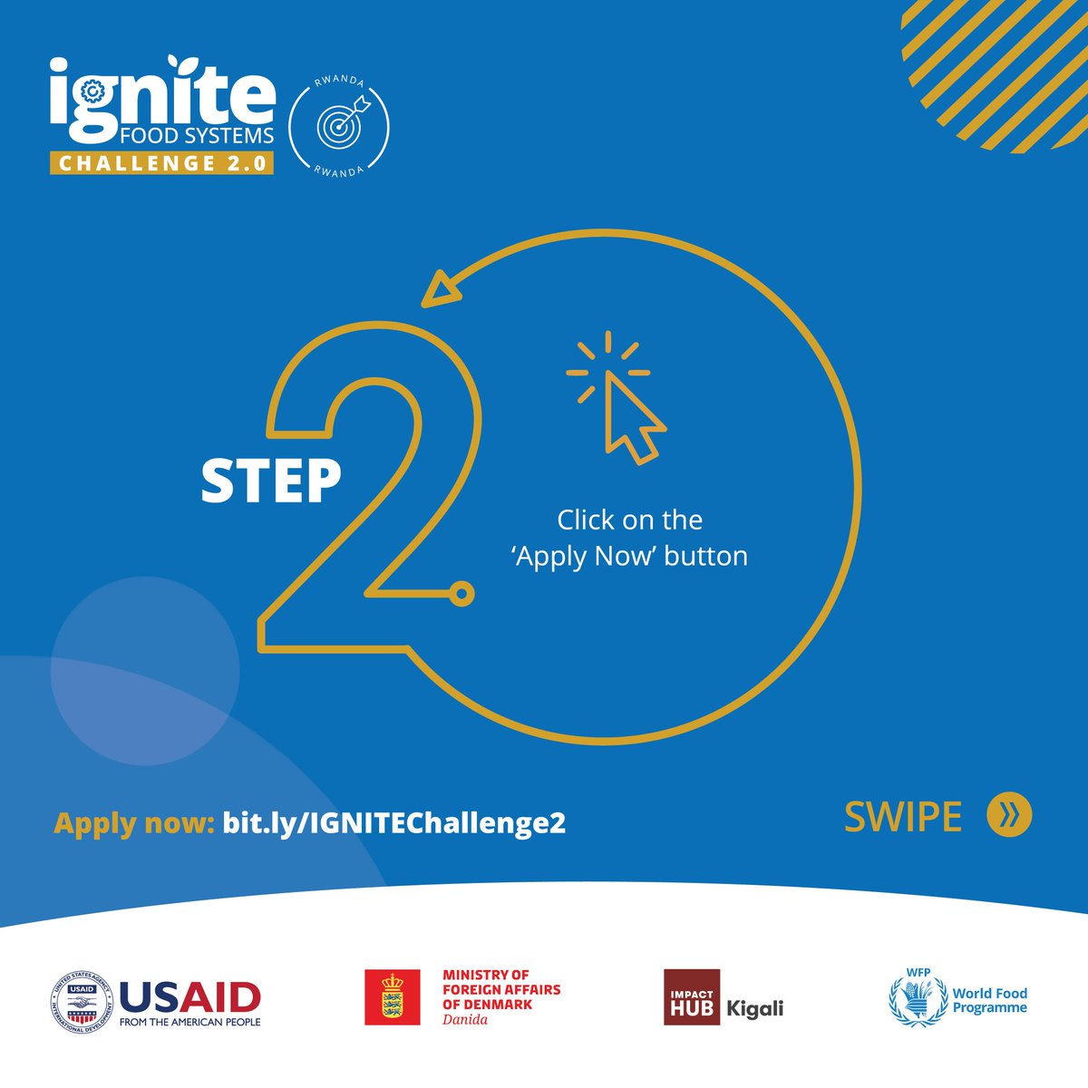 ImpactHubKigali's tweet photo. 🌱 Ready to transform #Rwanda's food systems? Here's how to apply to #IGNITEFoodSystemsChallenge in 3 easy steps:

Review eligibility criteria at https://t.co/JCHZpU53r9
Click 'Apply’
Submit before March 31 

Get up to $30,000 grant funding + 4 months of support. Don't miss out! https://t.co/mG6xFvASQq