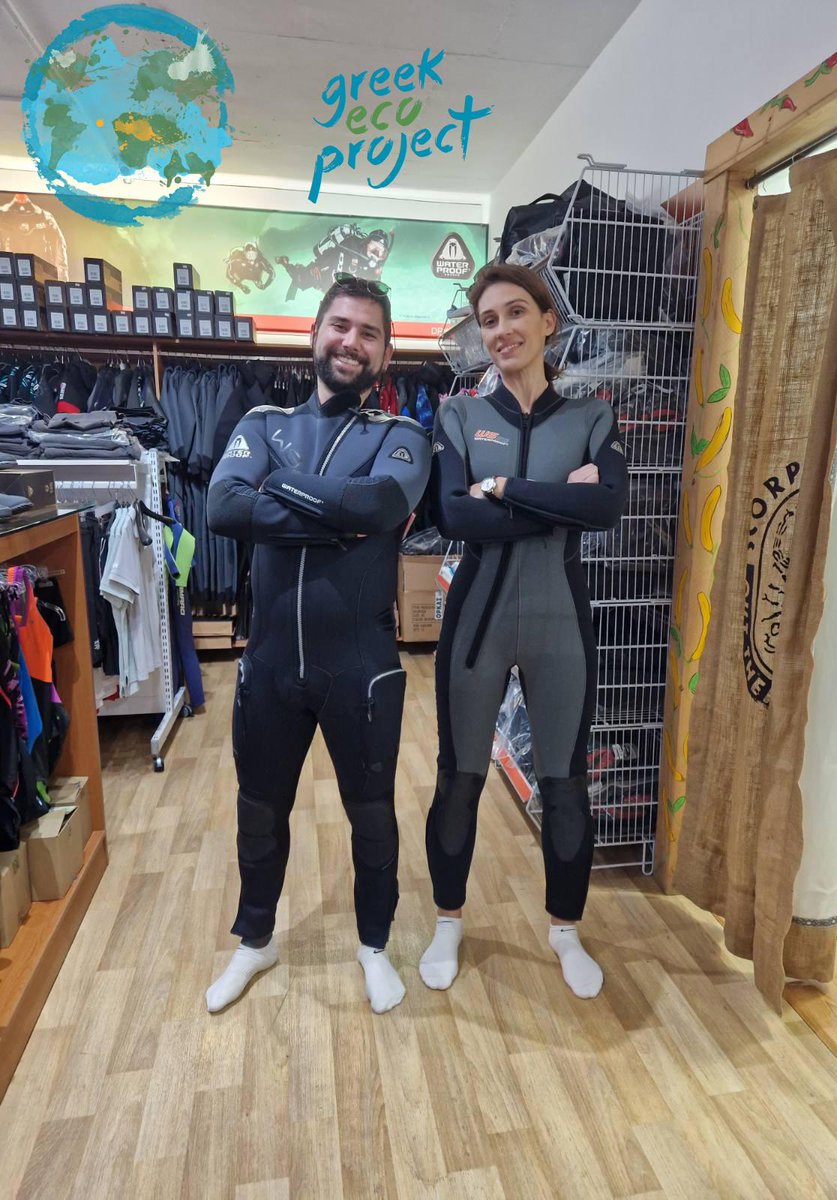 DiveKartelias's tweet photo. We're excited to announce our collaboration with the Greek Eco Project! 🌍They are 100% community funded &amp; depend on those who care for our nature. Dive Store Spiros Kartelias has donated our gear in efforts to support their mission. #TeamDiveStore #scubadiving #oceanconservation https://t.co/pp3g7Ot2Db