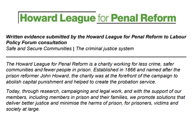 TheHowardLeague's tweet photo. What approach should the Labour Party take to improving justice?

Here are our suggestions, from our submission to the Labour Policy Forum consultation.

@labpolicyforum 

https://t.co/bvlRZLKBxn https://t.co/Fe3zojEpy7