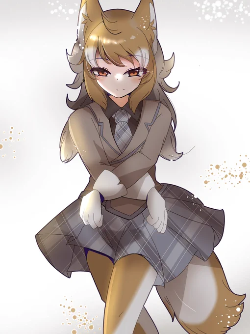 ジョジョ立ちイタリアオオカミさん#けものフレンズ 
