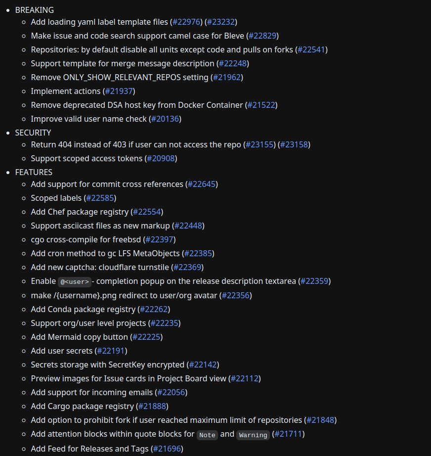 CKsTechNews's tweet image. #Gitea 1.19.0 is out
github.com/go-gitea/gitea…