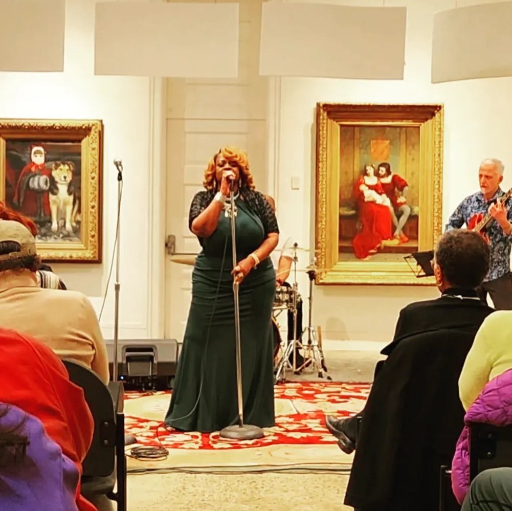 Starlene Sings Live with The Arpeggio Jazz Ensemble at
Woodmere Art Museum
#LadyOfSoul #IndieArtist 
youtu.be/n867PFfq0BY