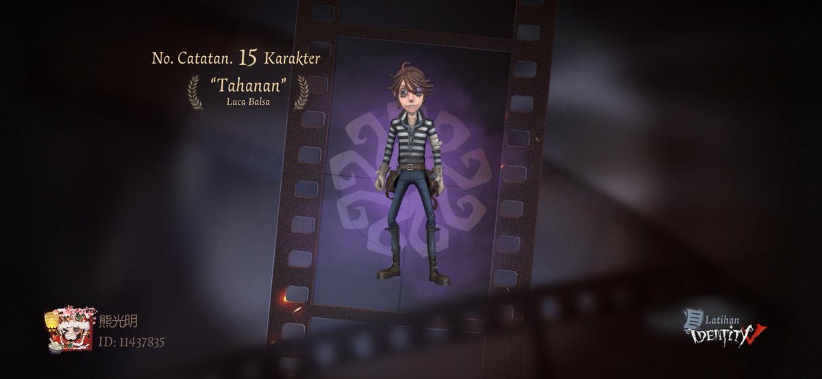 daddyofmacchi's tweet photo. Saya sedang bermain Identity V. Mau main game? https://t.co/YyA7htstoe