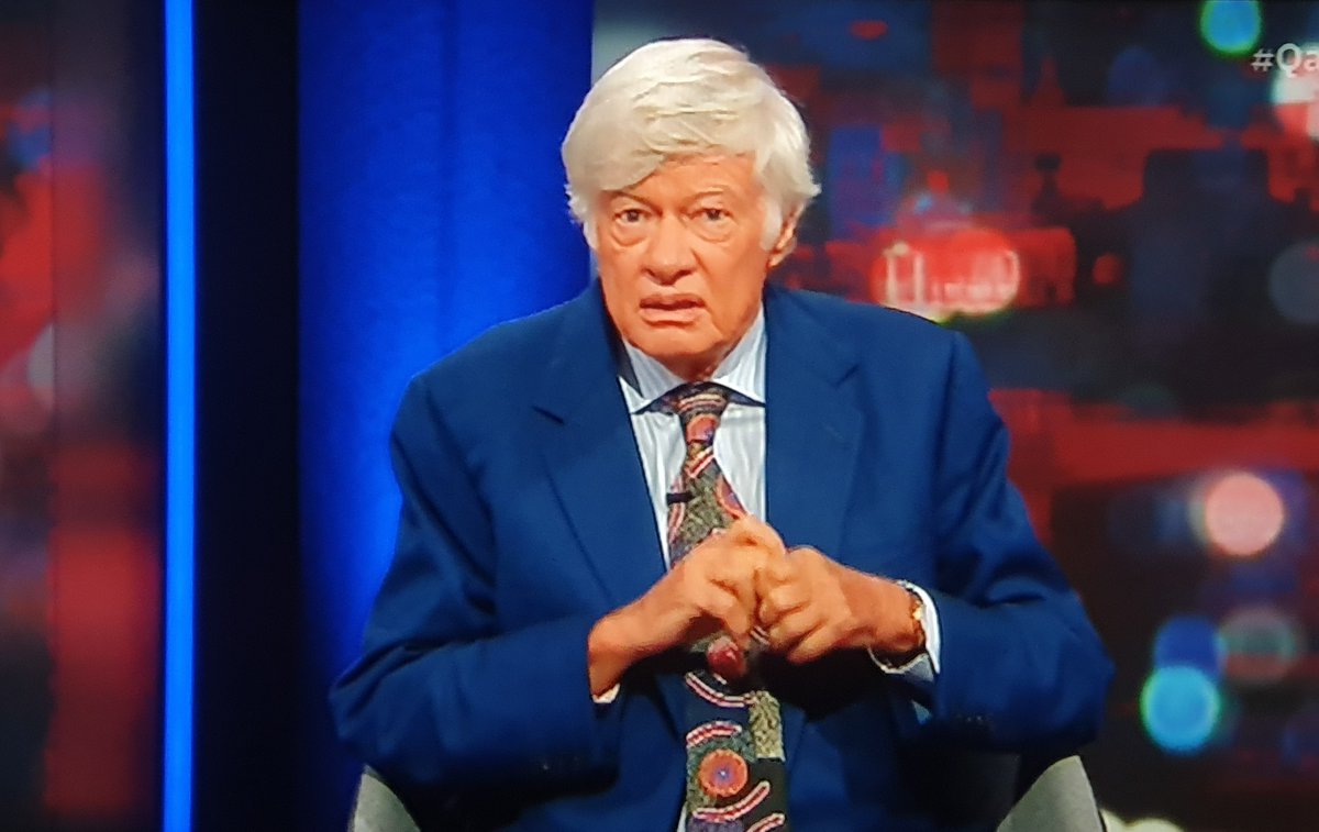 PeterWMurphy1's tweet image. "If you need Nazis to support your cause, it's a rotten cause."
- Geoffrey Robertson, #QandA #SayNoToNazis #auspol #TransLivesMatter 🏳️‍🌈🏳️‍⚧️
