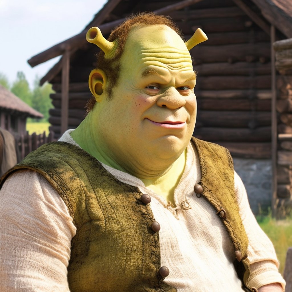 I asked MidJourney to create "Shrek in real life" and I'm not disappointed. Terrified, but not disappointed.