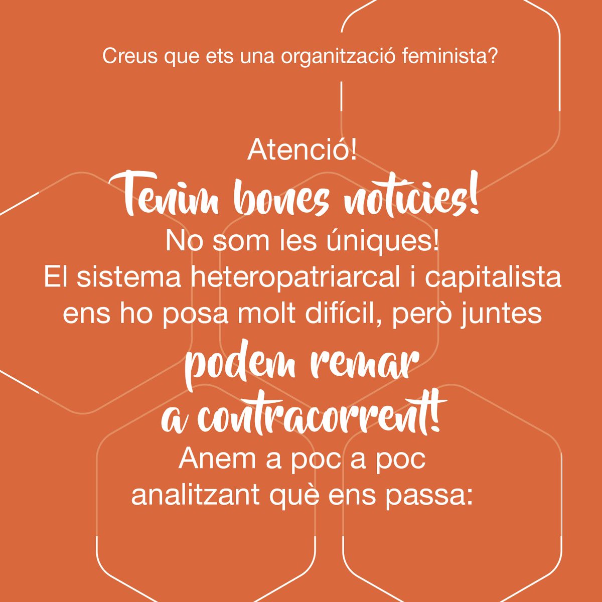 esberla_coop's tweet photo. Us animem a transitar per esdevenir una organització (més) feminista i aprofundir en com ens identifiquem, organitzem i ens relacionem des de la diversitat de necessitats individuals, col·lectives, de l’organització i la  comunitat. #feminisme #organitzaciofeminista #cures https://t.co/kkPRqwlQj6