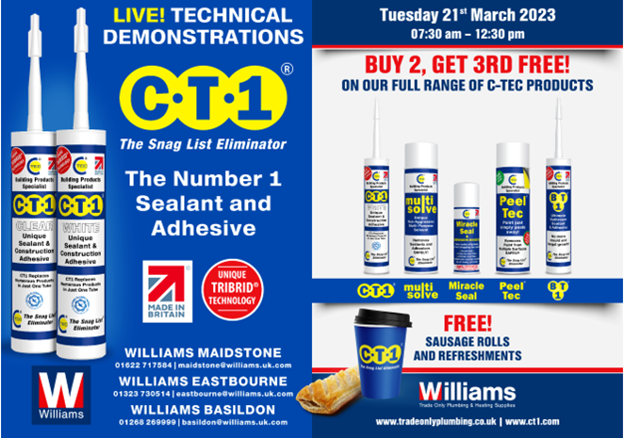 CTec_NI_Ltd's tweet photo. SEE U 2 MORROW! If your in the area of @Williams_Co Maidstone, Eastbourne or Basildon call in & grab yourself a bargain along with FREE breakfast between 07:30am-12:30pm #demodays #tradesmen #thistuesday https://t.co/pBHRQWvmsX