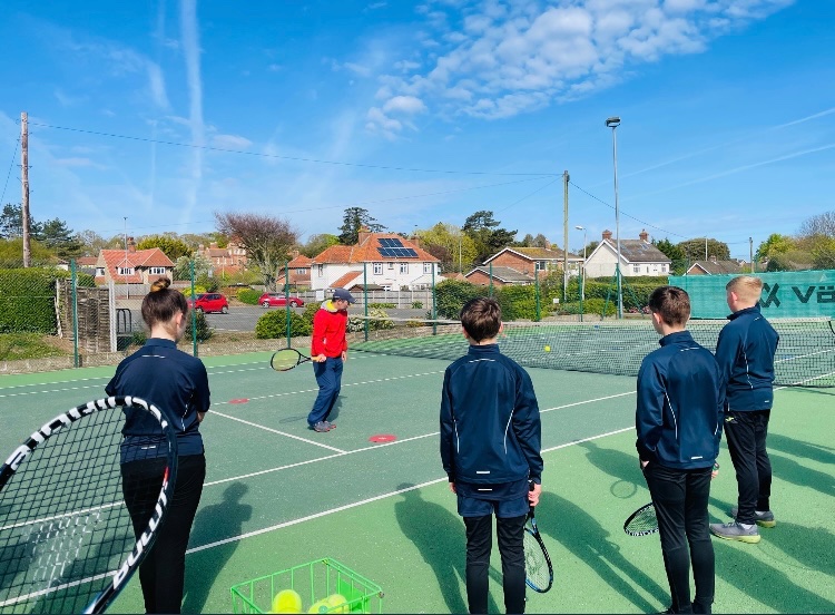 We have spaces on our Teen Tennis holiday sessions Wed 5th and Fri 7th April 1-3.30pm each day if you are keen to ‘Try Out some Tennis!’ Please contact us on admin@cromertennisclub.co.uk or call 01263 513741 to book a place which can be made daily! <a href="/AcademyCromer/">Cromer Academy</a>  <a href="/PeSheringham/">SheringhamHighPE</a>