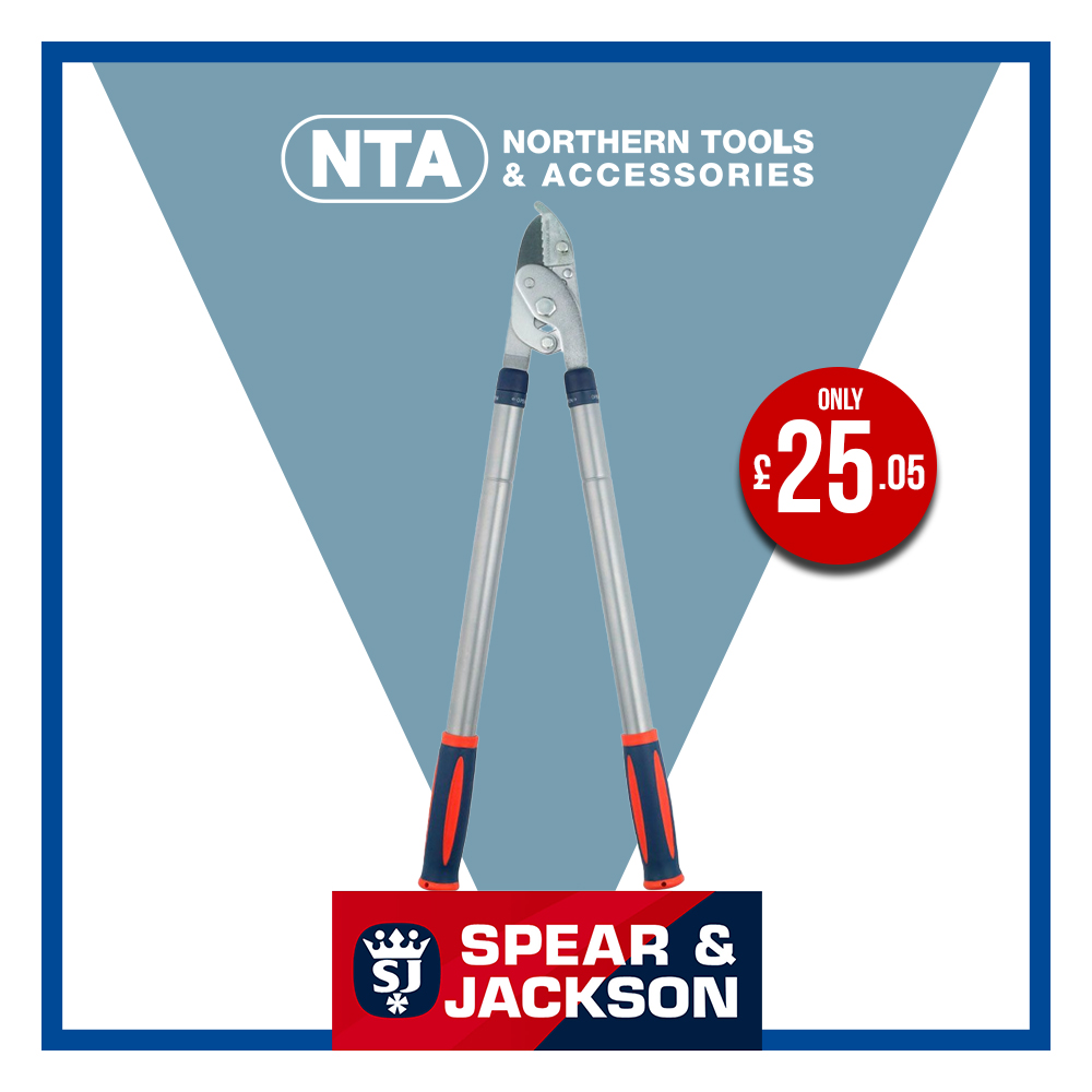 NorthernTools's tweet image. With summer approaching, now is better than any time to get your gardening essentials in 🍃

We are currently running a special offer that includes a range of gardening tools, including this Spear &amp;amp; Jackson 4902RSS Lopper at the low price of £25.05! 🎉

crossling.co.uk/spear-jackson-…