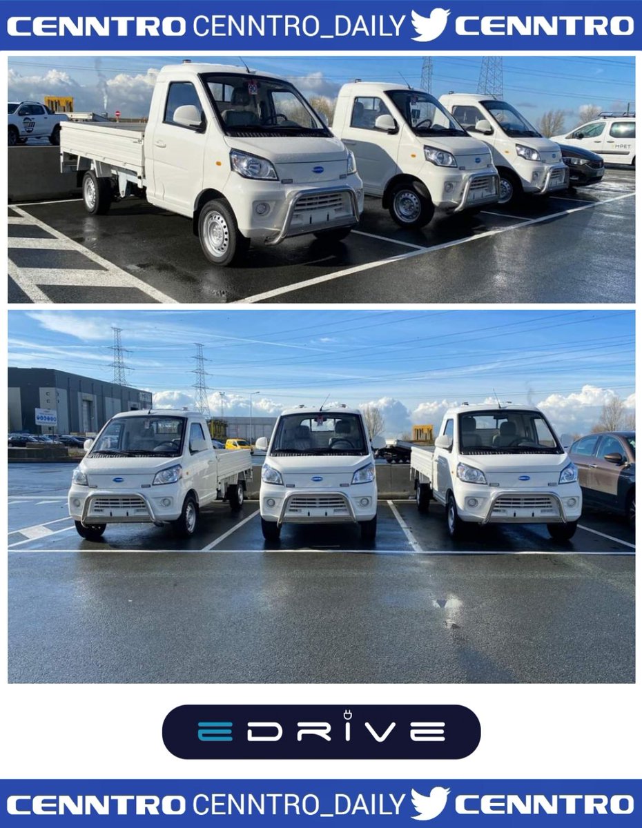 _X_Alex_'s tweet photo. #CENN #CENNTRO $CENN
#ELECTRICVEHICLES⚡️#EV
#LOGISTAR200 #LOGISTAR #LS200
Edrive :
ATS (Antwerp Terminal Services) chose our electric van, the Cenntro Logistar 200 Pickup! These were customized & delivered last week! Thank you for the trust.
Website :
https://t.co/i5xrR9Aryz https://t.co/Tg6MbS8qwp