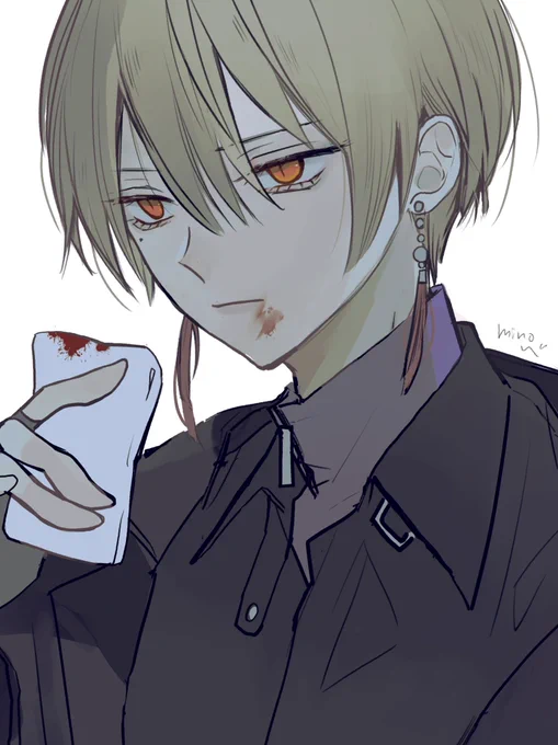 #三億アカウントの中から私を発掘してくださいマットな擬人化創作男子よく描いてます 