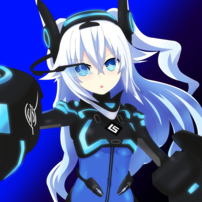 ネクストブラック描きました！（腕パーツデカすぎる；；）#ネプテューヌ #Neptunia#Noire #ノワール 