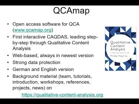 Check out our 31st #CAQDAS webinar  bit.ly/3O7L0fx
Prof Philipp Mayring discussing #Qualitative #ContentAnalysis #QCA & the free software he developed to facilitate it #QCAmap 
@Digital_Qual  

Check out QCAmap  bit.ly/3PjuUkc