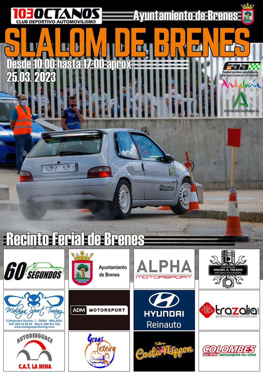 Ayuntamiento de Brenes (@aytobrenes) on Twitter photo #Brenes repite por tercer año consecutivo como sede del Campeonato de AndalucÃa de Automovilismo
ðð ð®ð¶ð¯ðªð€ðªð±ðªð° ð¢ð€ð°ðšðŠð³ð¢Ì ðŠð ð±ð³ð°Ìð¹ðªð®ð° 25 ð¥ðŠ ð®ð¢ð³ð»ð° la ð±ð³ð¶ðŠð£ð¢ ðŠð¯ ðð¢ ð®ð°ð¥ð¢ððªð¥ð¢ð¥ ððð¢ðð°ð®
Noticia ð° aytobrenes.es/brenes-repite-⊠#Brenes repite por tercer año consecutivo como sede del Campeonato de AndalucÃa de Automovilismo
ðð ð®ð¶ð¯ðªð€ðªð±ðªð° ð¢ð€ð°ðšðŠð³ð¢Ì ðŠð ð±ð³ð°Ìð¹ðªð®ð° 25 ð¥ðŠ ð®ð¢ð³ð»ð° la ð±ð³ð¶ðŠð£ð¢ ðŠð¯ ðð¢ ð®ð°ð¥ð¢ððªð¥ð¢ð¥ ððð¢ðð°ð®
Noticia ð° aytobrenes.es/brenes-repite-âŠ