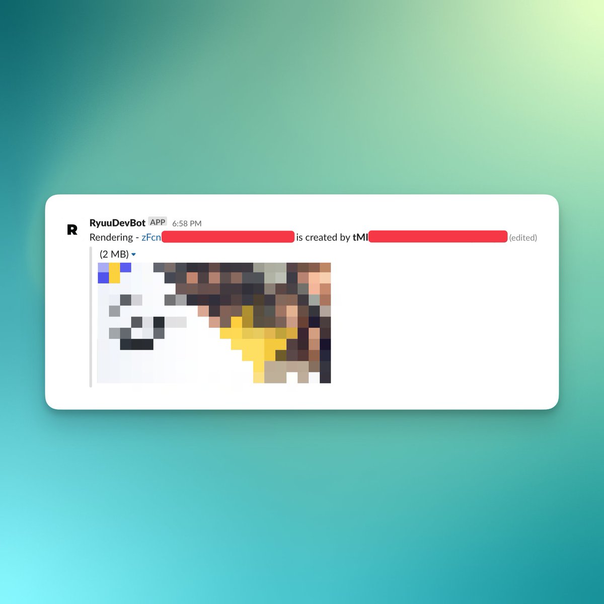 ryuu_dev's tweet photo. My tiny bot helps me monitor generated images and it helps me notice some potential bugs 🪲

Just spent the whole day working on math and fixing all the bugs!

If your product includes something similar from users, maybe you can give this strategy a try 😁

#buildinpublic https://t.co/K1Be49wiU9
