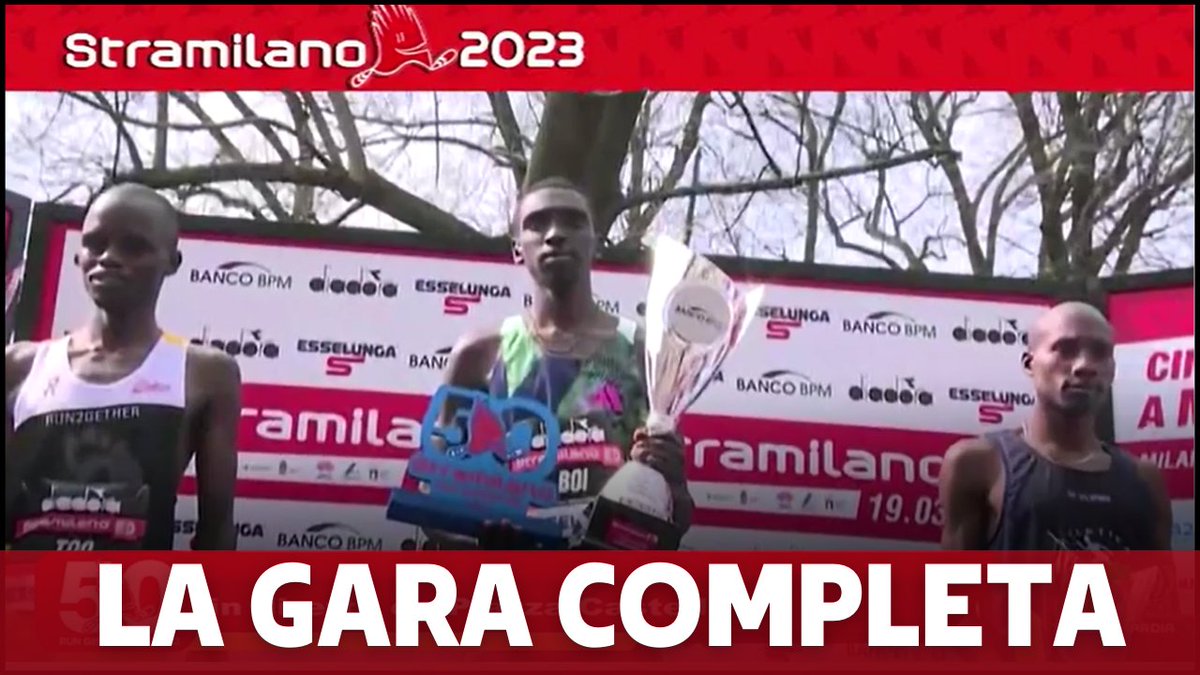 Rivivi la #Stramilano raccontata da Telelombardia! 

Clicca qui per vedere la puntata intera: youtu.be/jKo6u6vz3kI

#Stramilano2023 #Milano