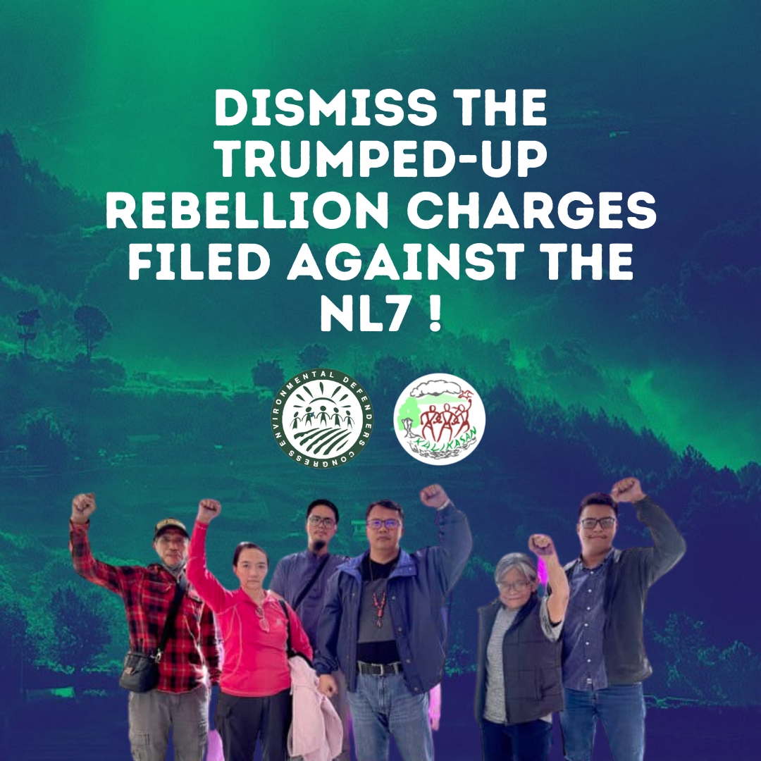 KalikasanPNE's tweet photo. Kalikasan PNE and the Environmental Defenders Congress urge all Filipinos to join the social media protest tonight from 6pm-8pm.

#DefendTheNorth
#StopTheAttacks
#AbolishNTFELCAC
#JunkAntiTerrorLaw
#DefendTheDefenders

@CPA_Cordillera 
@katribuphils
@SandugoAlliance

(1/7) https://t.co/ndwAH1xSmN