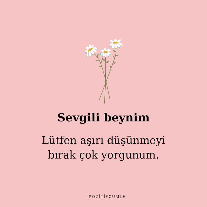 POZİTİF CÜMLELER (@pozitifcumle) on Twitter photo 