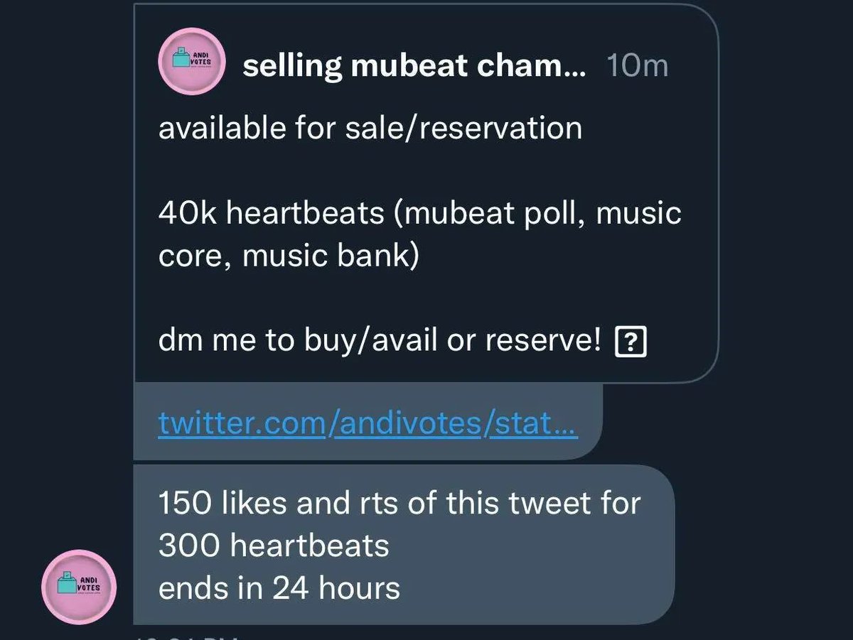 harutowannabe_'s tweet photo. MUBEAT DEAL FOR #HARUTO (300 hbs)
• 150 likes and rt on QRTED TWEET BELOW
— ends in 24 hrs
ALL FOR HARUTO #HARUTODEALS
#하루토
@treasuremembers https://t.co/4k31wsJ9g7