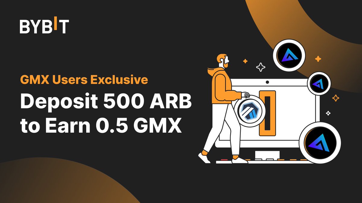 To celebrate the upcoming $ARB token launch, #Bybit collaborates with $GMX @GMX_IO to reward your support in Arbitrum ecosystem. Find out more here: i.bybit.com/9yabZMj #TheCryptoArk #BybitSpot
