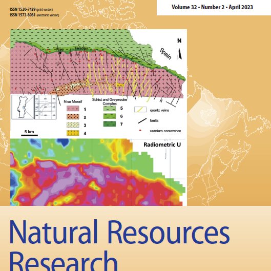 SpringerGeo's tweet photo. Just published: April 2023 issue for #IAMG journal #NaturalResources Research (Vol. 32/2) https://t.co/nJK3VE1QkE Check Springer Transformative Compact Agreements for hybrid journals to see if you as author are eligible to have your Open Access fee covered https://t.co/KsGaMhavmE https://t.co/2K9IBzf3Ok