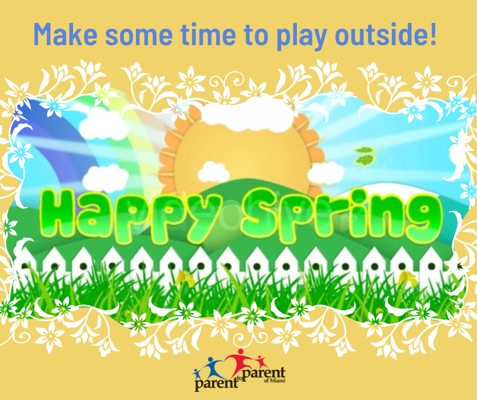 Spring is in the air! Get out and enjoy the extra sunshine.