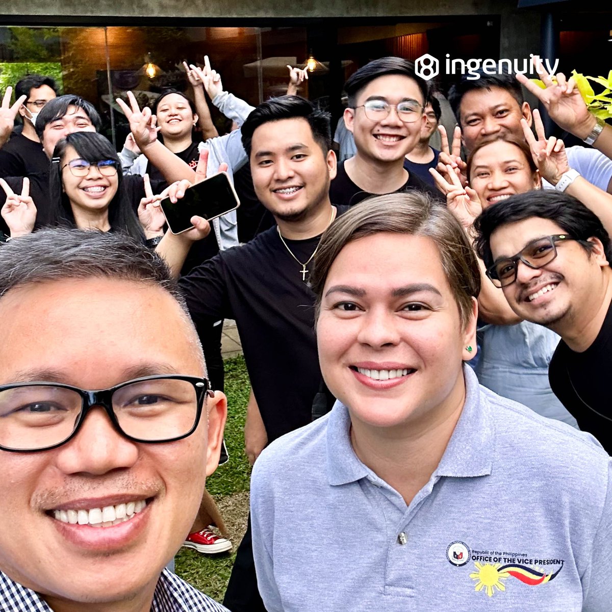 ingenuity_ph's tweet photo. Thank you once again, VP Sara Duterte, for your support and encouragement. We look forward to continuing our work in empowering the local tech community and contributing to the growth and success of Davao City's tech industry.
#EngineeringAwesome #Ingenuity https://t.co/e8AEA3pR26