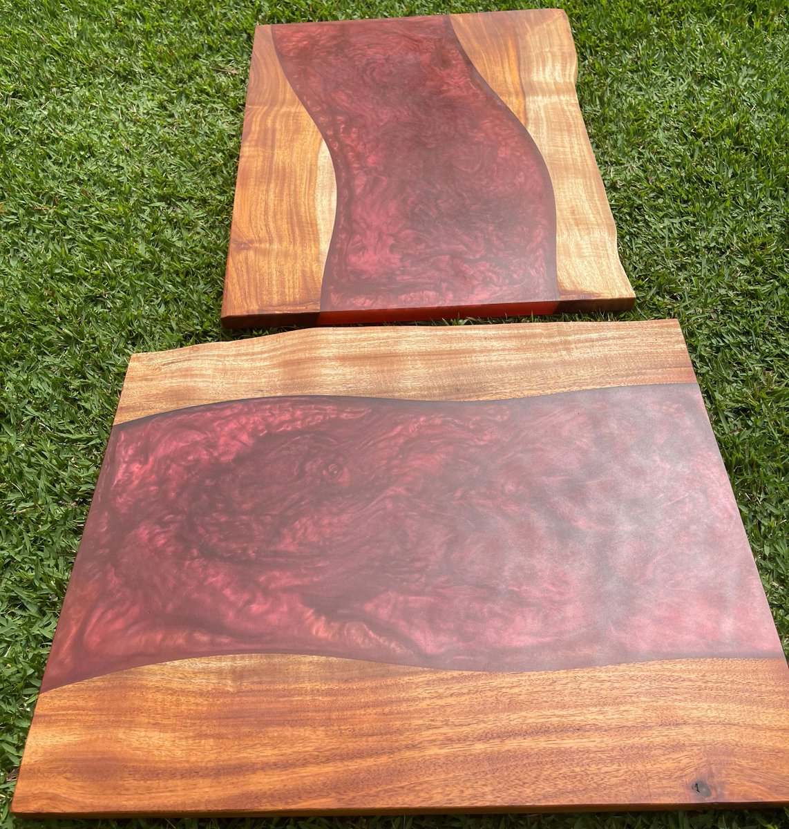GeckoWoodworki1's tweet photo. Beautiful tamarind and resin charcuterie boards.
Place your order now to reserve yours.

https://t.co/rfn2jvn0HZ https://t.co/tasF7t5jTL