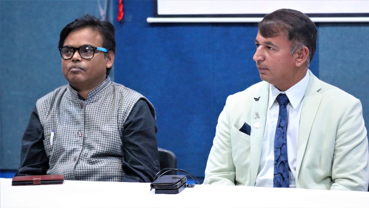 JAIPURJNU's tweet photo. Exploring the Frontlines of Journalism

An insightful journey into the World of Defense reporting at #JaipurNationalUniversity! A glimpse of the Guest Lecture by Lt. Col Amitabh Sharma!!

#journalismandmasscommunication #defencejournalism #SchoolofMediaSudies #learningwithJNU https://t.co/UxujrY2OTV