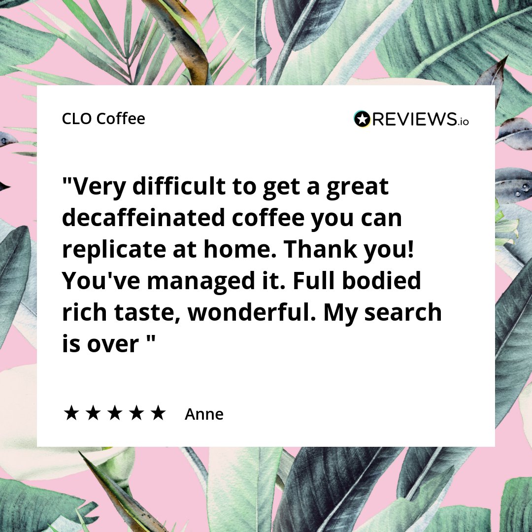 "Very difficult to get a great decaffeinated coffee you can replicate at home. Thank you! You've managed it. Full bodied rich taste, wonderful. My search is over"
#brunch #kaffee #espresso #specialtycoffee #coffeelover #coffeeshop #cafe #breakfast #coffeeaddict